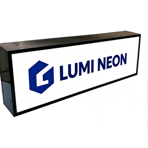Vente flash : boîte à lumière SEG personnalisée avec impression UV, cadre en aluminium noir, rétroéclairage LED, pour mariage, boutique, fête, décoration murale - Product Image 1