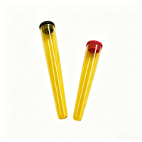 Tube en plastique conique PS imperméable de qualité supérieure avec couvercle à pression, taille king