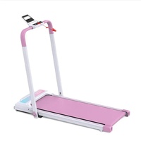 Caminadora Eléctrica Plegable 2 en 1, Máquina de Fitness para el Hogar con Funciones Múltiples de Trotar/Caminar y Masaje