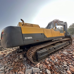 รถขุดตีนตะขาบ Volvo EC480 มือสอง ขนาดใหญ่ ความจุบุ้งกี๋ 2.1-3.0 ลบ.ม. เหมาะสำหรับงานขุดดินขนาดใหญ่ - Product Image 4