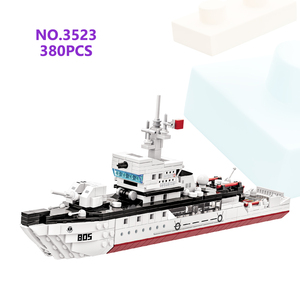 Wange 3523, Modelo de Bloques de Construcción de la Armada China, Tipo 081, Buque de Contramedidas de Minas, Piezas MOC, Juego de Juguetes de Plástico para Armar, Venta al por Mayor - Product Image 1