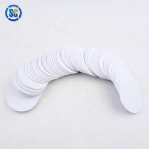 Sencan 25mm rewritable Key NFC chip thông minh bản sao Sticker điện tử tag iso14443 cuid Proximity huy hiệu ID thẻ tiền xu nhỏ - Product Image 3