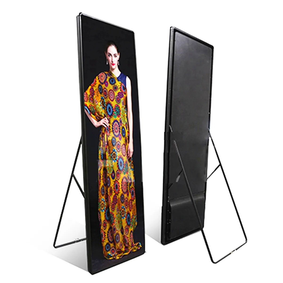 Dragonworth Led Poster Case Wifi Control Poster Led Display P2.5 Poster Stand Customized Indoor Outdoor Video Full Color