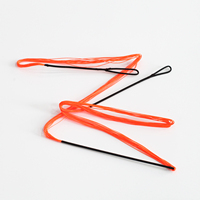 Cordage de tir à l'arc Akusta BCY652 ILF Recurve Bow String AMO 62-70 pouces 12 14 16 18 brins Orange