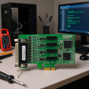 บอร์ดอนุกรม PCI DB9M CP-134EL-A-I โมดูลการแปลงสัญญาณ Moxa - Product Image 3