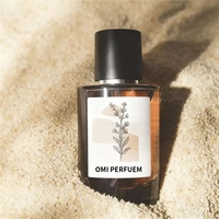 Flacon de parfum en verre transparent style Ins tendance 100 ml, stockage multi-usages pour parfums avec sérigraphie et bouchon en caoutchouc