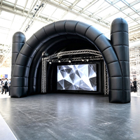 Tente de DJ pour événements en plein air, ballon publicitaire imperméable, décoration de scène gonflable pour festivals de musique