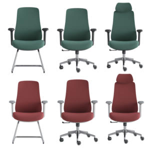 <span class=keywords><strong>Silla</strong></span> Ergonómica Moderna de Tela con Elevación, para Oficina, Visitas, <span class=keywords><strong>Estudio</strong></span> de Grabación, Hogar, Sala de Reuniones - Cómoda - Product Image 6
