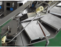 Machine automatique de fabrication de biscuits, ligne de produits, sucre roulé, crème glacée en forme de cône