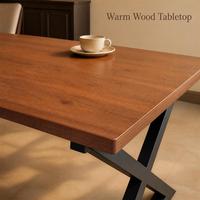 Ensemble de table à manger et de fauteuils tissés modernes pour restaurant, mobilier de café pour bistro, café et maison