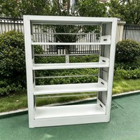 Étagère à livres grande capacité en acier, étagères réglables, support de rangement robuste pour dossiers, archivage, bureau, salle de documents