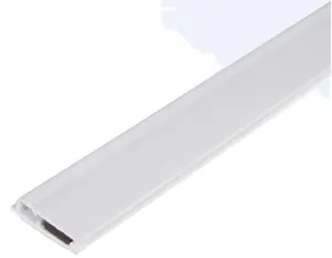 Custom white soft and hard co-extruded plastic PVC profiles for sealing