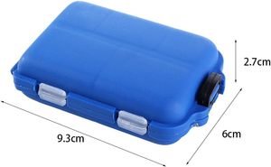 Caja de Pesca Multifuncional Impermeable al por Mayor, Mini Caja de Plástico para Almacenamiento de Aparejos de Pesca, Caja Pequeña para Señuelos y Anzuelos - Product Image 4