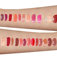 Emballage personnalisé, haute pigmentation, sans logo, gloss à lèvres hydratant, non-collant, non-décolorant, mat, imperméable, rouge à lèvres liquide durable