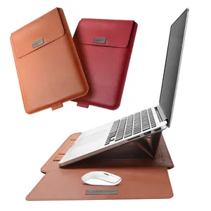 Lederen Laptoptas Voor Macbook Aircase Pro M2 M3 2992 2991 2681 Laptoptassen En Hoezen