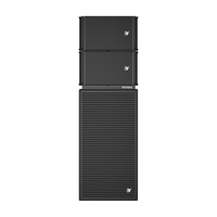 VATASA CORE-12LA Haut-parleur Line Array 12 pouces alimenté, double transducteur HF néodyme 1,75 pouces, DSP 450W 8 ampères intégré pour bars et stades