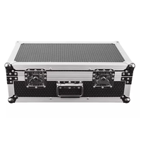 Boîtier audio en aluminium avec design pliable, personnalisation OEM/ODM, portable, résistant aux chutes, boîtier en aluminium sur mesure