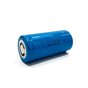 2000 Cycli Oplaadbare Lithium Batterij 32700 3.2V 6000Mah Lifepo4 Batterij Cel