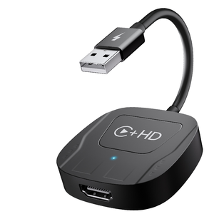 Adaptador Inalámbrico CarPlay con HDMI para Fire/Google TV Sticks, Convertidor Multimedia para Auto con Conectividad HDMI, Cableada e Inalámbrica - Product Image 1