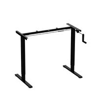 Table de bureau commerciale extensible et réglable en hauteur, en verre contemporain de haute qualité, 720mm-1180mm, modèle 2026