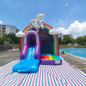 Chú hề bị trả lại trượt lâu đài nhảy Nhà trượt <span class=keywords><strong>Inflatable</strong></span> MOONWALK Bouncer ngoài trời thương mại <span class=keywords><strong>Inflatable</strong></span> trở ngại Jumper bouncers - Product Image 6