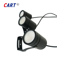 Éclairage paysager basse tension en gros : Projecteurs LED directionnels 24V 6W pour jardins et aménagements extérieurs