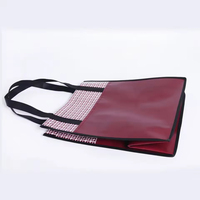 Sac de shopping réutilisable de taille moyenne avec poignées et fermeture à l'épaule en polypropylène non tissé laminé de la marque MY