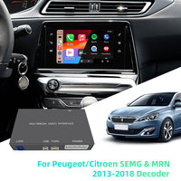 Compatible 2019- Citroën Peugeot PULSION MOTORCYCLES avec écran 7 pouces prenant en charge CarPlay et Android Auto, décodeur à angle de 180 degrés