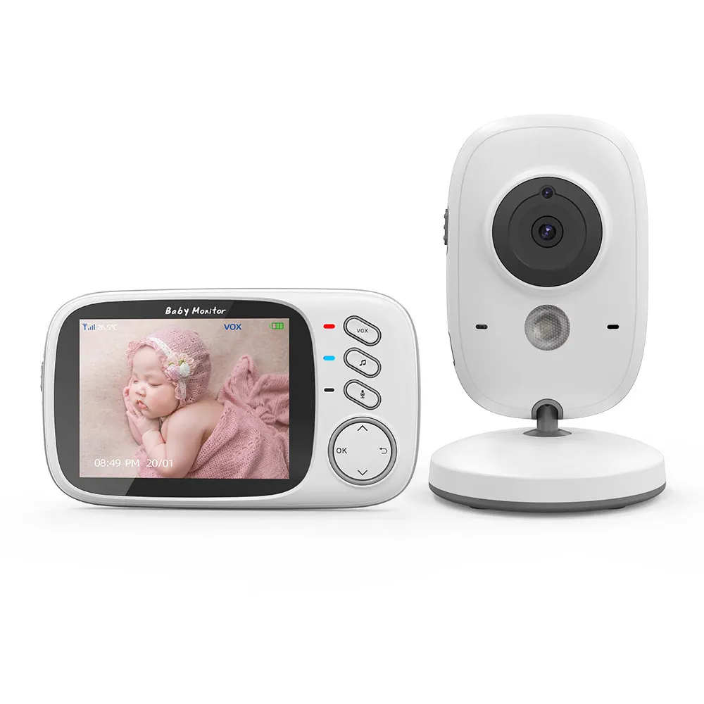 Wholesale Portable 3.2 Inch color LCD VB603 Wireless wifi Smart Digital video Baby Monitors with security cameras and audio