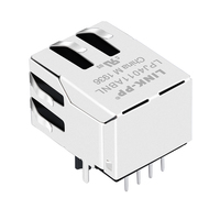 Connecteur magnétique RJ45 Ethernet WE MIC24013-5104T-LF3 compatible 10/100 Base-T 1x1 port avec blindage EMI