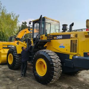 <span class=keywords><strong>Komatsu</strong></span> 380 व्हील लोडर मूल जापानी कोमात्सु वा380 फ्रंट लोडर सेकंड 5 टन निर्माण और भूकंप की मशीन - Product Image 1