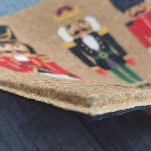 Tapis en polyester imitation coco en caoutchouc de pneu recyclé vierge pour sublimation - Product Image 6