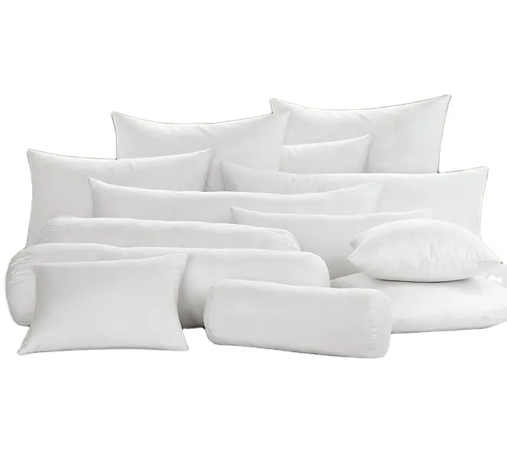 Hot Selling High Quality Square White Pillow Inserts Inner cushion filling wholesale cushion inserts