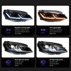 AURON 2013-2017 VW Golf 7 GTI Faro Delantero Xenón Matrix Directo de Fábrica Nuevo 12V 36W 6000 lm 6000K Ajuste Universal - Product Image 2