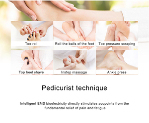 Mesin pijat betis kaki lipat, tikar pemijat kaki elektrik syaraf, pereda nyeri - Product Image 3