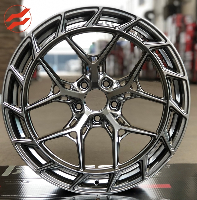 SW Black Flow Forming Wheels 18*8.5 20*8.5 20*9.5 Alloy Car Rims Passenger Flow Five Spoke Wheels for BMW M3 G80 G82