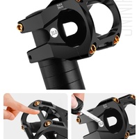 Support de Guidon Réglable pour Vélo, Amélioration Confortable pour les Voyages Tout-Terrain en Montagne, Inclinaison de 6 Degrés