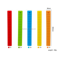 Collier à mâcher portable en silicone, parfaitement texturé, jouets à mâcher pour enfants et adultes qui aiment mordre ou qui souffrent d'autisme, outil sensoriel