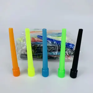 Kinds Of Colorful Wholesale Short Long Plastic Disposable Shisha Hookah Pipe Mouthpiece Mouth Tips