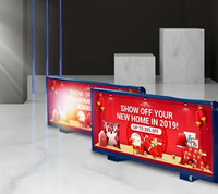Pantalla LED para Taxis, Animación a Todo Color, Resistente a Altas Temperaturas para Exteriores, Pantalla Digital Móvil para Publicidad