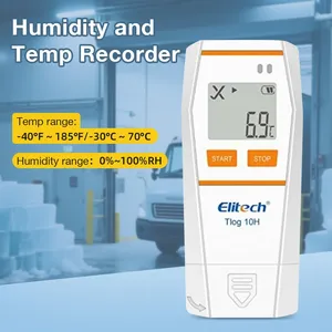 HEDAO USB Humidity and <b>Temperature</b> <b>Data</b> <b>Logger</b> with 32000 Capacity Reusable Recorder for Refrigerated Cold Chain Transport - Product Image 3