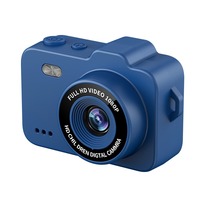 Nouvel article de Noël 2025 : Mini caméra portable rétro HD 1080P pour enfants, enregistreur vidéo DV de poche avec lampe flash, en plastique