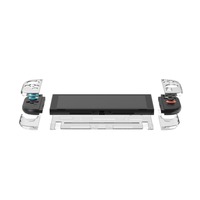 Funda Protectora Transparente de Plástico para Nintendo Switch 2ª Generación, Carcasa para Consola y Controles