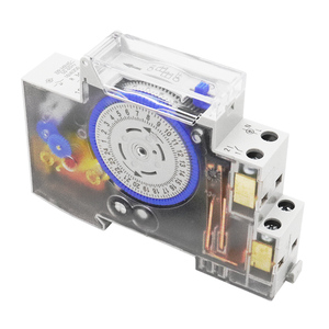 Chất lượng cao 220VAC Analog cơ khí Auto-off ROTARY Electric hẹn giờ chuyển đổi 15 phút Thời gian Din Rail núi sul180a 16A - Product Image 6