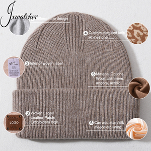 Bán Buôn Gân Sọc Skully <span class=keywords><strong>Beanie</strong></span> <span class=keywords><strong>Hat</strong></span> Với Biểu Tượng Tùy Chỉnh Unisex Người Đàn Ông Phụ Nữ Sang Trọng Fluffy Mùa Đông Dài Len Cashmere Đan <span class=keywords><strong>Beanie</strong></span> - Product Image 5