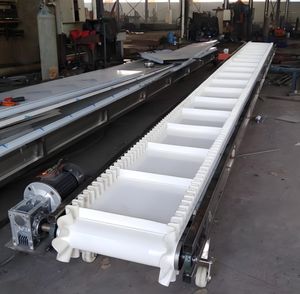 Endüstriyel gıda sınıfı PU paslanmaz çelik konveyör-modüler tasarım kolay temizlik ayarlanabilir hız anti-statik yeni OEM kabul - Product Image 5