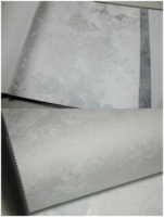Stiker Dekorasi Dinding Kamar Tidur Eropa Papan Aluminium-plastik Perekat Sendiri Wallpaper Kain Bertekstur untuk Latar Belakang TV
