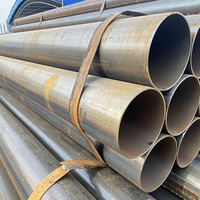 Tube en acier doux ERW pliable Q195, diamètre extérieur 12-114 mm x 1,0-4 mm, best-seller, pour structure de serre et support agricole