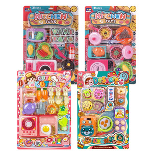 Ensemble de vaisselle alimentaire pour enfants, jeu de <span class=keywords><strong>cuisine</strong></span>, <span class=keywords><strong>simulation</strong></span>, jeu de rôle, jouets de <span class=keywords><strong>cuisine</strong></span> - Product Image 1