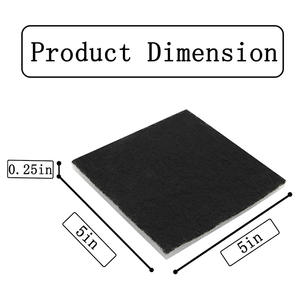 Filtre d'aspirateur 127x127mm en fibre, forte compatibilité, usage domestique - Product Image 3